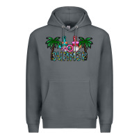 Rock summer Premium Hoodie - CowhideDigitalArt