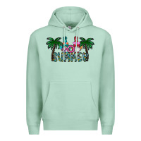 Seafoam summer Premium Hoodie - CowhideDigitalArt