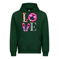 Foreset Green love summer Urban Hoodie - CowhideDigitalArt