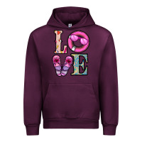 Mauve Wine love summer Urban Hoodie - CowhideDigitalArt