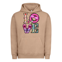 Pigment Burro love summer Urban Hoodie - CowhideDigitalArt