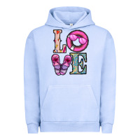 Pigment Grape Ice love summer Urban Hoodie - CowhideDigitalArt