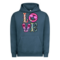 Pigment Midnight Navy love summer Urban Hoodie - CowhideDigitalArt