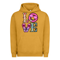 Pigment Peanut Butter love summer Urban Hoodie - CowhideDigitalArt