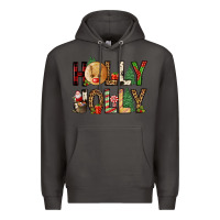 Smoke holly jolly Premium Hoodie - FaDigitalArtStudio