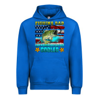 Cobalt fishing dad like a regular dad but cooler Urban Hoodie - HRA Design Shop