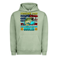 Pigment Oil Green fishing dad like a regular dad but cooler Urban Hoodie - HRA Design Shop