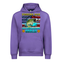 Tulip fishing dad like a regular dad but cooler Urban Hoodie - HRA Design Shop