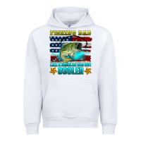 White fishing dad like a regular dad but cooler Urban Hoodie - HRA Design Shop