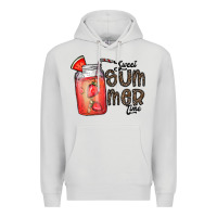 Dove Grey summer Premium Hoodie - CowhideDigitalArt