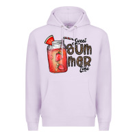 Lilac summer Premium Hoodie - CowhideDigitalArt