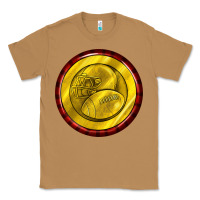 Toasted Coconut american football round earrings Classic Tee - BundleAndBundleShop