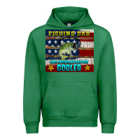 Emerald fishing dad like a regular but cooler Urban Hoodie - HRA Design Shop