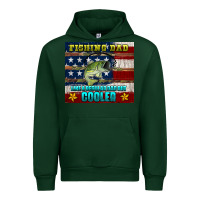 Forest Green fishing dad like a regular but cooler Urban Hoodie - HRA Design Shop