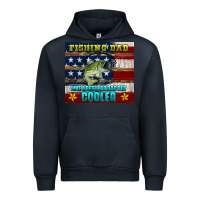 Navy fishing dad like a regular but cooler Urban Hoodie - HRA Design Shop
