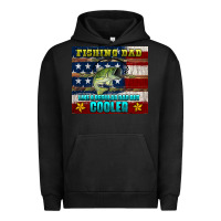 Pigment Black fishing dad like a regular but cooler Urban Hoodie - HRA Design Shop
