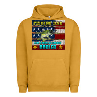 Pigment Peanut Butter fishing dad like a regular but cooler Urban Hoodie - HRA Design Shop
