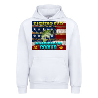 White fishing dad like a regular but cooler Urban Hoodie - HRA Design Shop