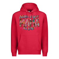 Cardinal glitter and dirt mama of both Premium Hoodie - RacoonDesign