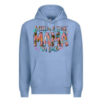 Colony Blue glitter and dirt mama of both Premium Hoodie - RacoonDesign
