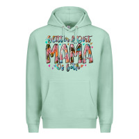 Seafoam glitter and dirt mama of both Premium Hoodie - RacoonDesign