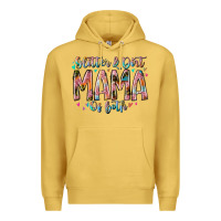 Antique Gold glitter and dirt mama of both Premium Hoodie - RacoonDesign
