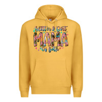 Mustard glitter and dirt mama of both Premium Hoodie - RacoonDesign