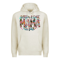 Oatmeal Heather glitter and dirt mama of both Premium Hoodie - RacoonDesign
