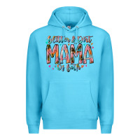 Ocean Blue glitter and dirt mama of both Premium Hoodie - RacoonDesign