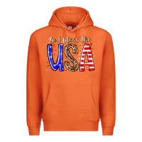 Carrot god bless the usa Premium Hoodie - RacoonDesign