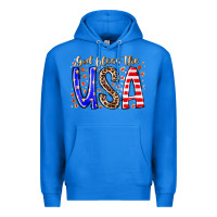 True Royal god bless the usa Premium Hoodie - RacoonDesign