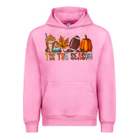 Fuchsia Pink tis the season Urban Hoodie - RacoonDesign