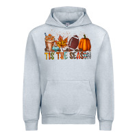 Heather Grey tis the season Urban Hoodie - RacoonDesign