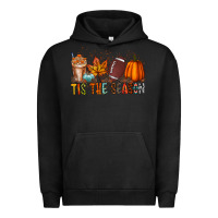 Pigment Black tis the season Urban Hoodie - RacoonDesign