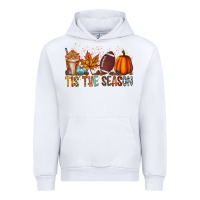 White tis the season Urban Hoodie - RacoonDesign