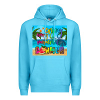 Ocean Blue enjoy every moment of summer Premium Hoodie - HRA Design Shop