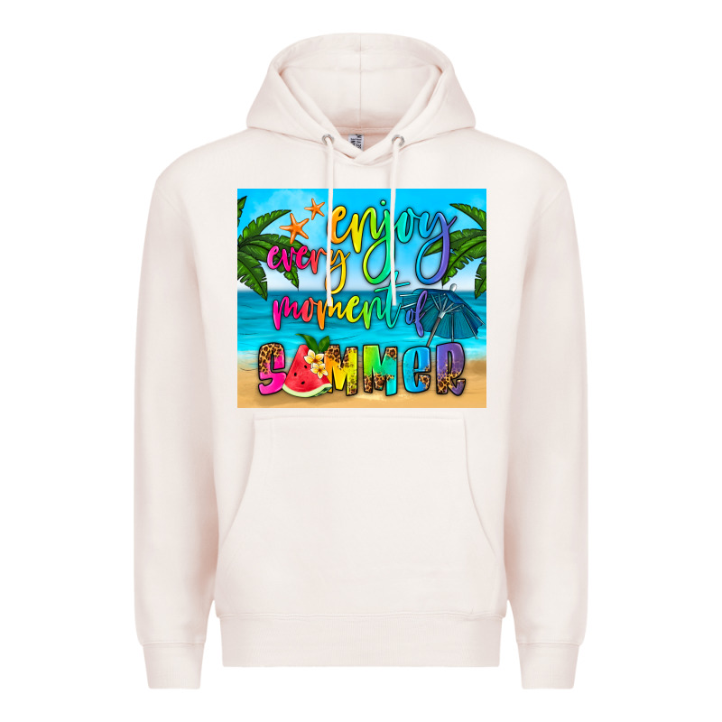 Enjoy Every Moment Of Summer Premium Hoodie by HRA Design Shop | Teevron