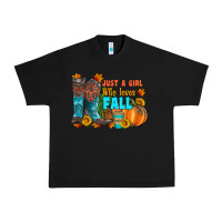 Black jusa a girl who loves fall Urban Heavy Tee - Artiststas