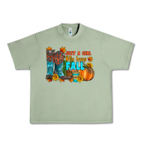 Oil Green jusa a girl who loves fall Urban Heavy Tee - Artiststas