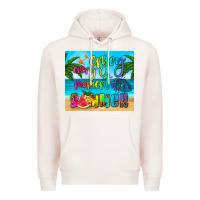 Pale Pink enjoy every moment of summer Premium Hoodie - HRA Design Shop
