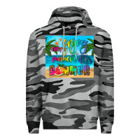 Slate Camo enjoy every moment of summer Premium Hoodie - HRA Design Shop
