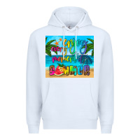 White enjoy every moment of summer Premium Hoodie - HRA Design Shop