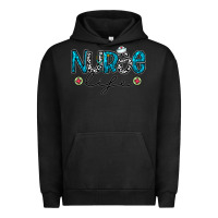 Pigment Black Nurse life Urban Hoodie - CowhideDigitalArt