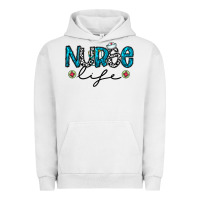 Pigment Lunar Rock Nurse life Urban Hoodie - CowhideDigitalArt