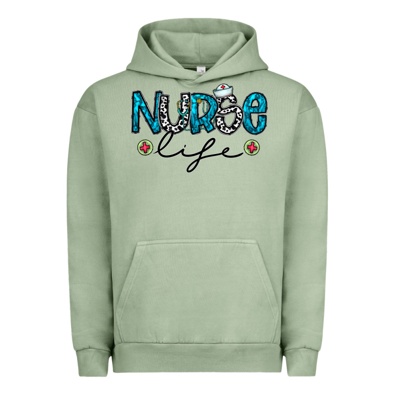 Nurse Life Urban Hoodie by CowhideDigitalArt | Teevron