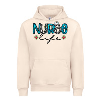 Sandshell Nurse life Urban Hoodie - CowhideDigitalArt