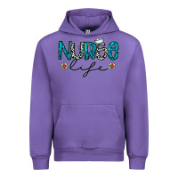 Tulip Nurse life Urban Hoodie - CowhideDigitalArt