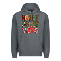 Rock holly jolly vibes Premium Hoodie - FaDigitalArtStudio