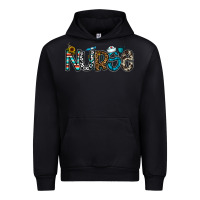 Black nurse Urban Hoodie - CowhideDigitalArt