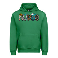 Emerald nurse Urban Hoodie - CowhideDigitalArt
